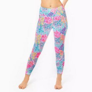 NWT Lilly Pulitzer Luxletic 24" Weekender High-Rise Midi Legging XS
